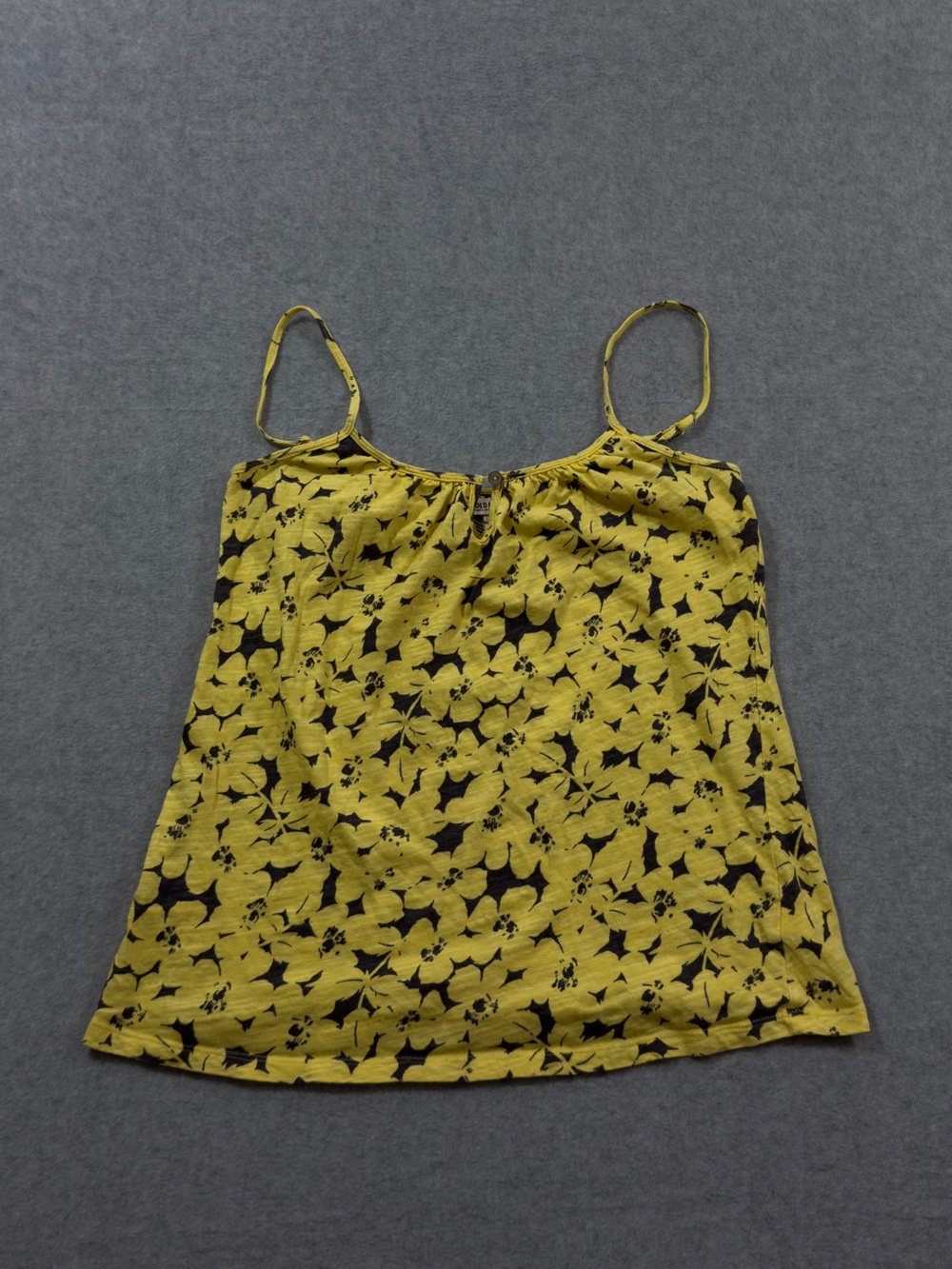 2010’s Old Navy Yellow Floral Cami Tank Top Size XS